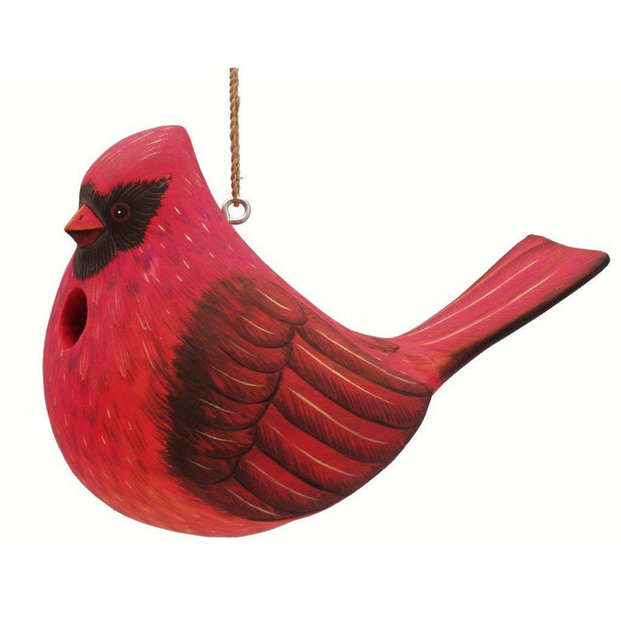 Bobbo from Songbird Essentials Fat Cardinal Bird House