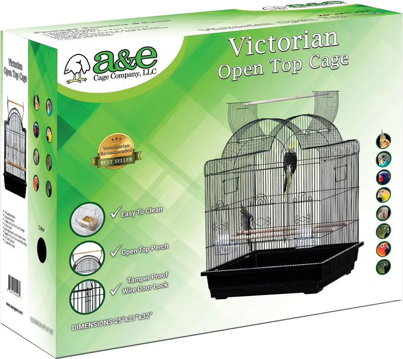 A&E VICTORIAN OPEN TOP CAGE IN RETAIL BOX