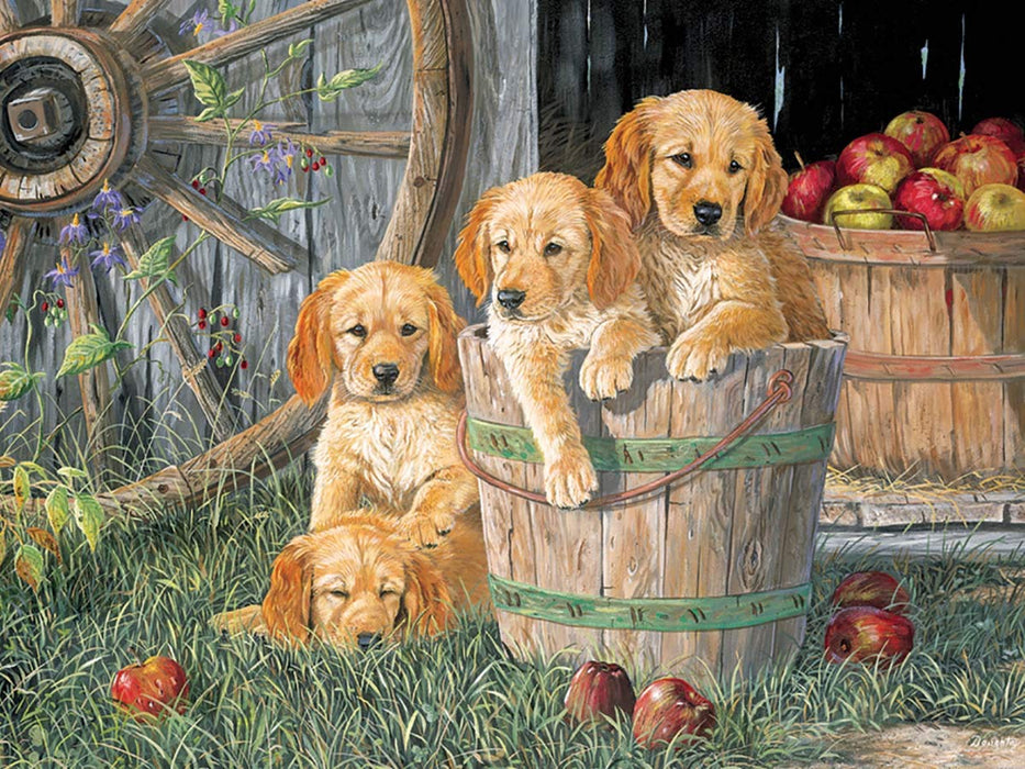 Puppy Pail 350pc Family Puzzle