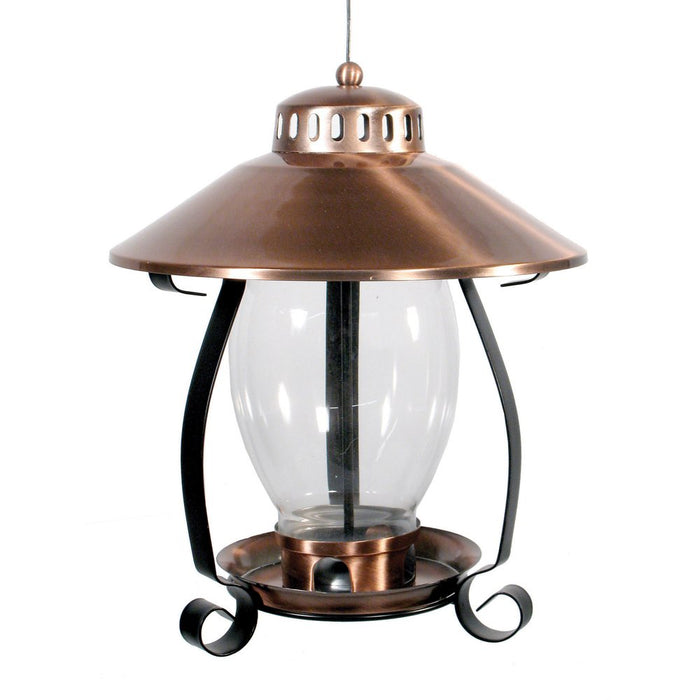 Woodlink Copper-Finish Lantern  Feeder.