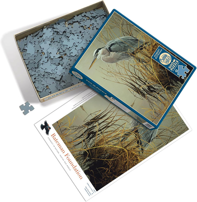 Great Blue Heron Puzzle 500 pc
