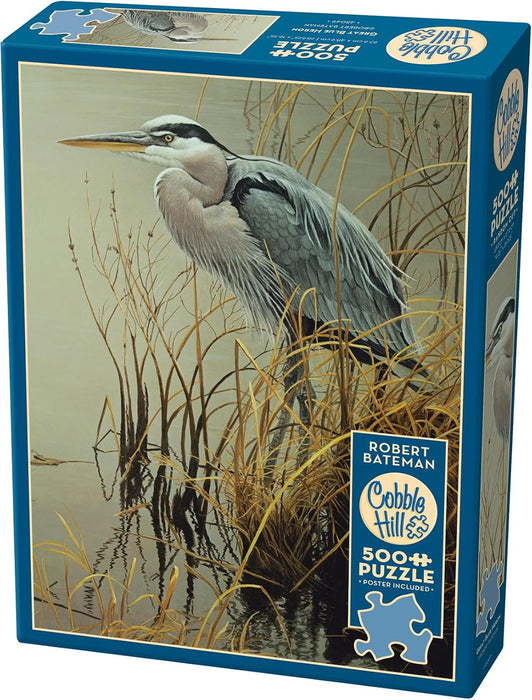Great Blue Heron Puzzle 500 pc