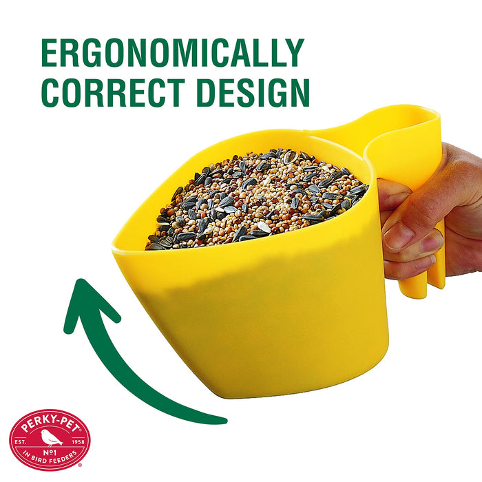 Perky-Pet 300-12 Scoop'n Fill Bird Seed Scoop