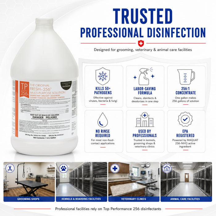 TOP PERFORMANCE 256 MUTLI-PURPOSE DISINFECTANT