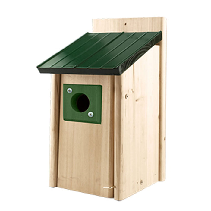 AUDUBON LAKE & CABIN BLUEBIRD HOUSE W/PREDATOR GUARD