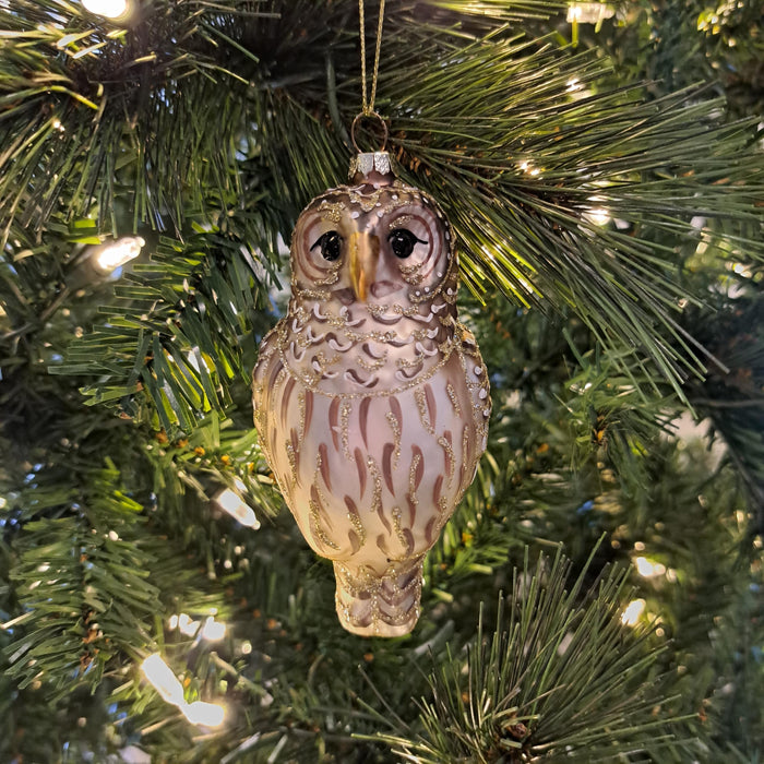Cobane Studio  Barred Owl Ornament