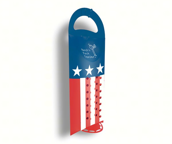 American Flag Sunflower/Nut Feeder