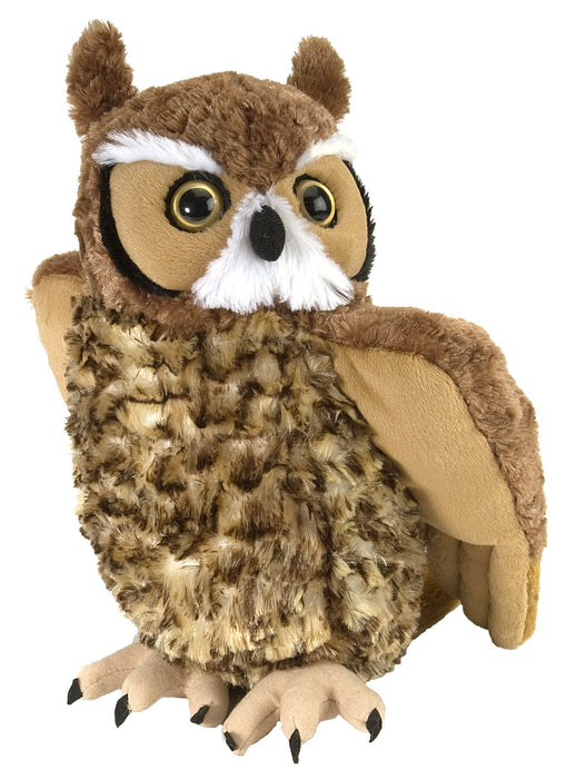 Plush Great Horned Owl 12 inch