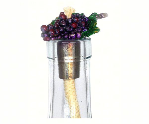 Grapevine Pewter Flat Winelight Painted