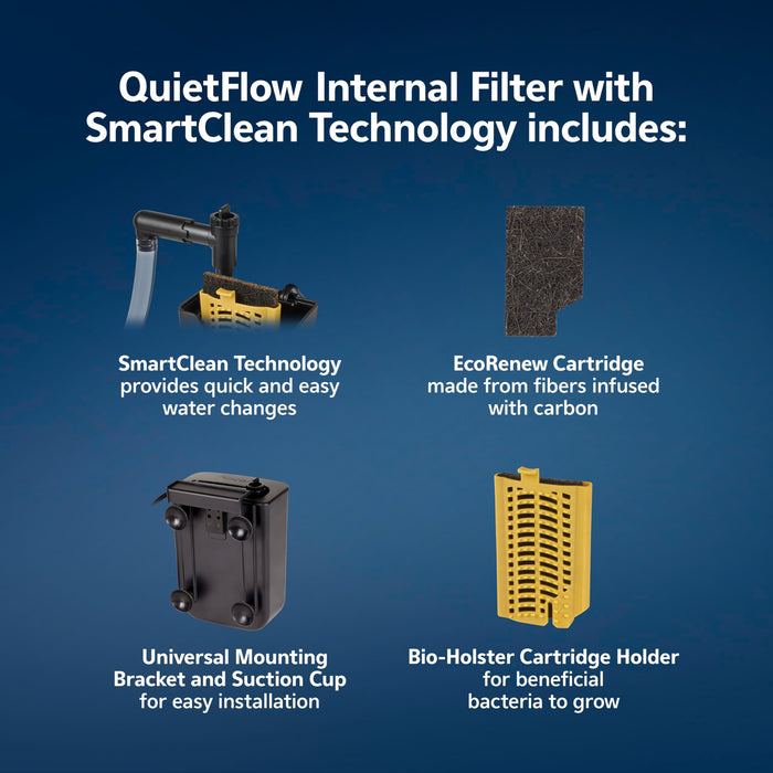 AQUEON QUIET FLOW INTERNAL POWER FILTER