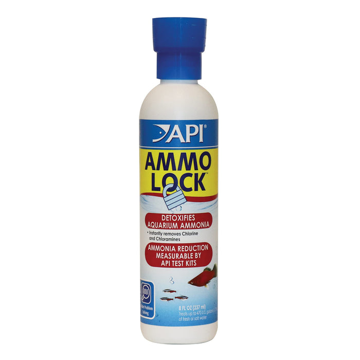 API Ammo-Lock Freshwater and Saltwater Aquarium Ammonia Detoxifier