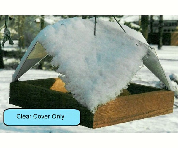 Platform Bird Feeders: 9 x 9 Clear Cover