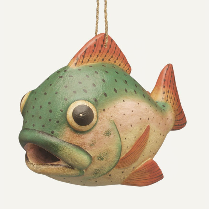 Bobbo from Songbird Essentials Trout Bird House