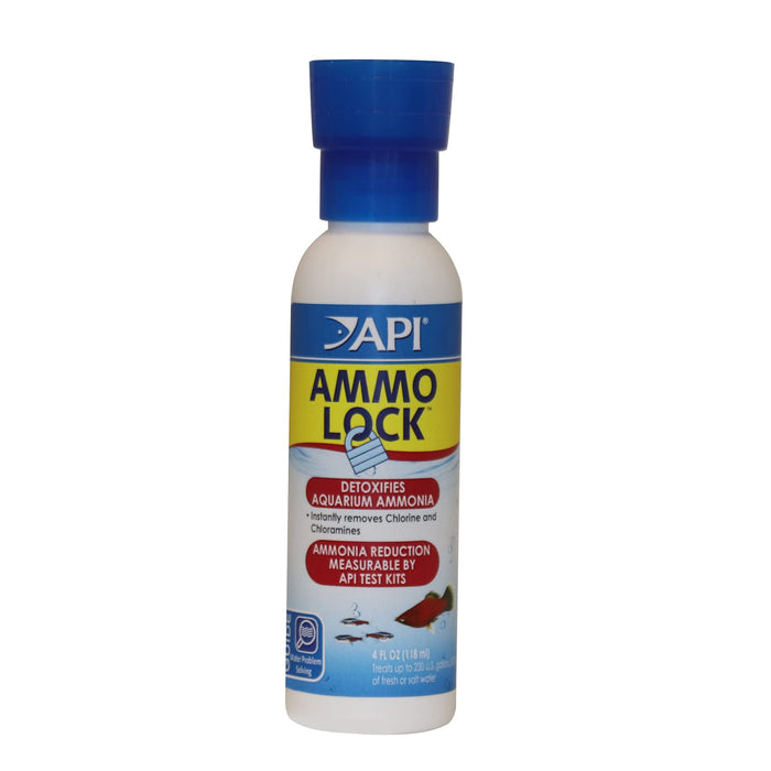 API Ammo-Lock Freshwater and Saltwater Aquarium Ammonia Detoxifier