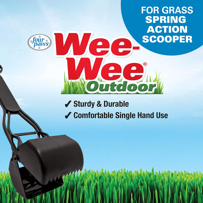 WEE-WEE ALLEN'S SPRING ACTION SCOOPER FOR GRASS