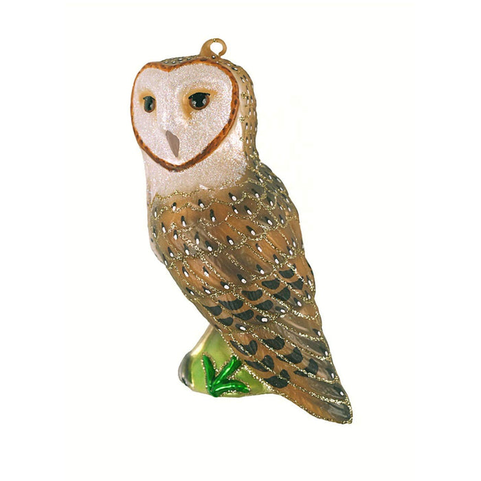 Cobane Studio  Barn Owl Ornament