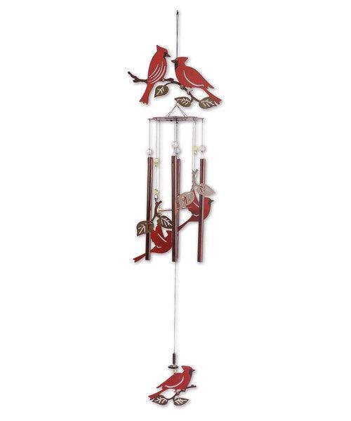 Garden Essentials -  Birds of a Feather -  Cardinals Wind Chime