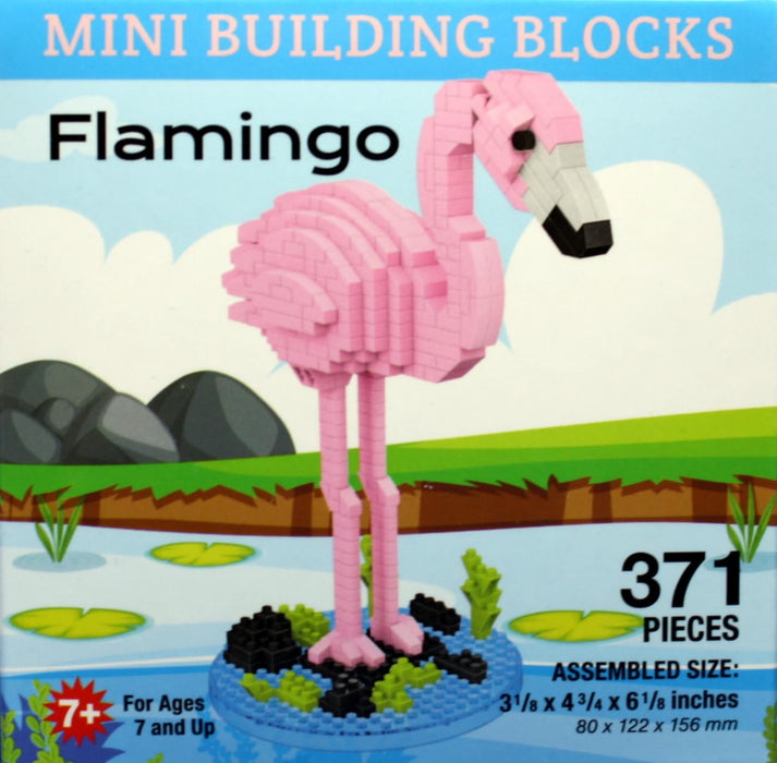 Impact Photographics Flamingo Mini Building Blocks Set
