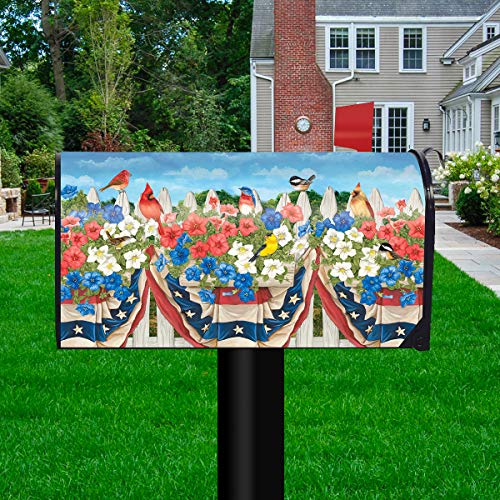 American Birds Mailbox Cover