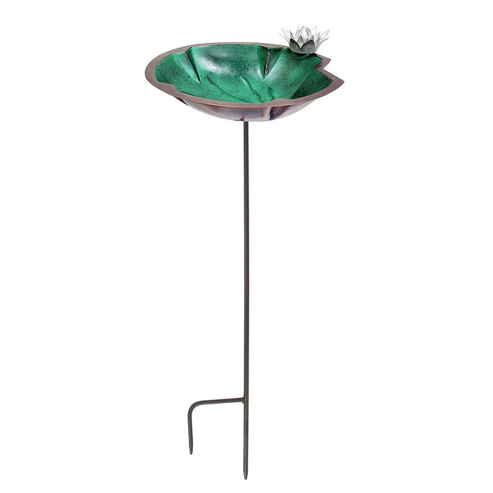 Achla Designs Lilypad Birdbath- Stake