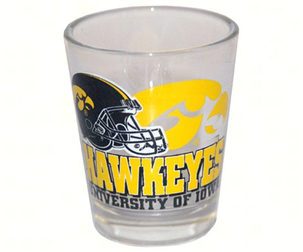 Shot Glass Helmet - Iowa Hawkeyes