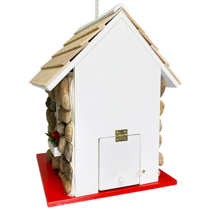 Fieldstone Guest Cottage Birdhouse- Stone