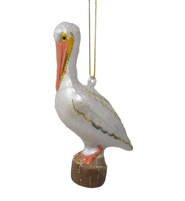 Cobane Studio  White Pelican Ornament