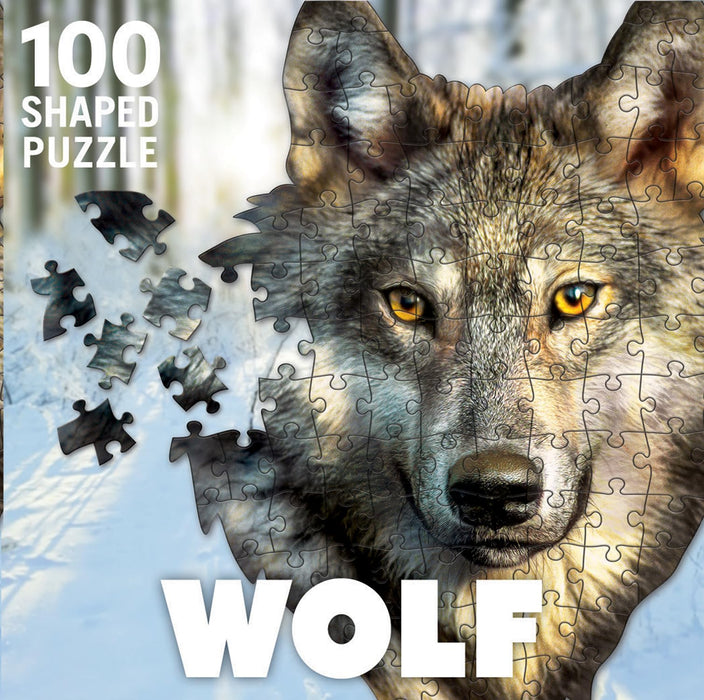 MasterPieces Puzzles Wolf Squzzles 100 pcs