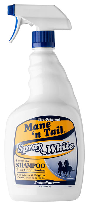 MANE 'N TAIL SPRAY 'N WHITE SHAMPOO