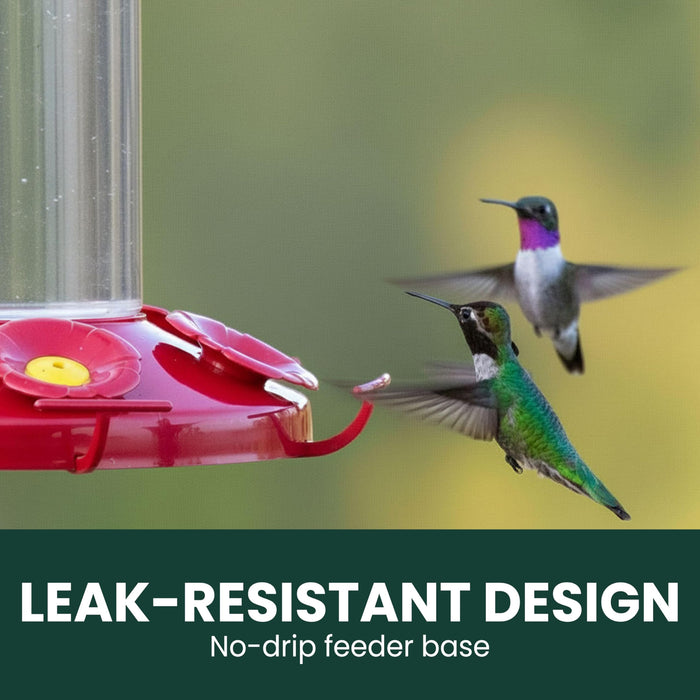 Perky-Pet Grand Master Hummingbird Feeder, 48 oz Nectar Capacity