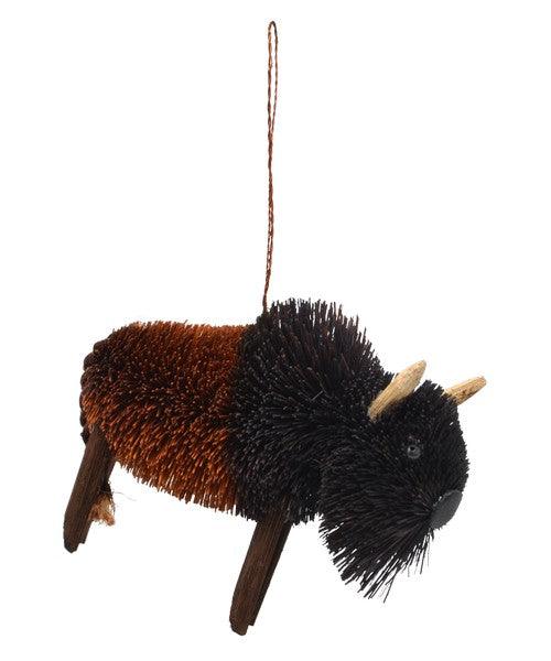 Bison Brushart Ornament