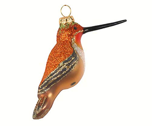 Cobane Studio  Rufous Hummingbird Ornament
