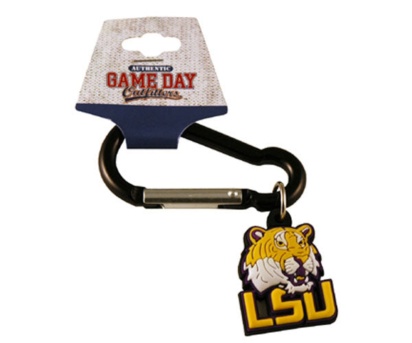 LSU Keychain - Carabiner