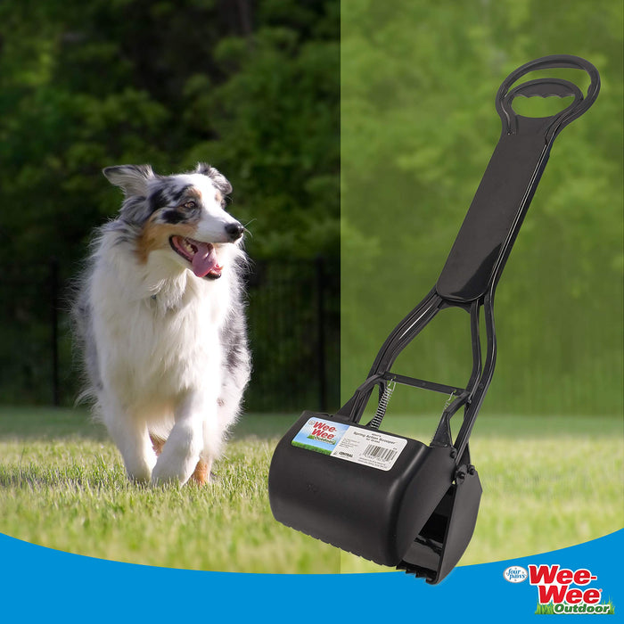 WEE-WEE ALLEN'S SPRING ACTION SCOOPER FOR GRASS