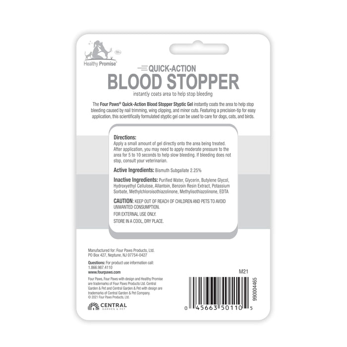 FOUR PAWS QUICK BLOOD STOPPER STYPTIC GEL
