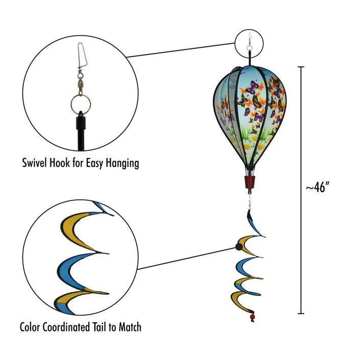 Butterfly Swarm Hot Air Balloo