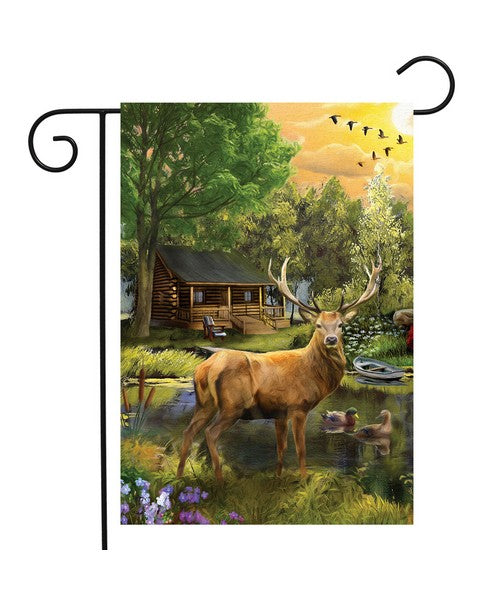 Great Outdoors Garden Flag