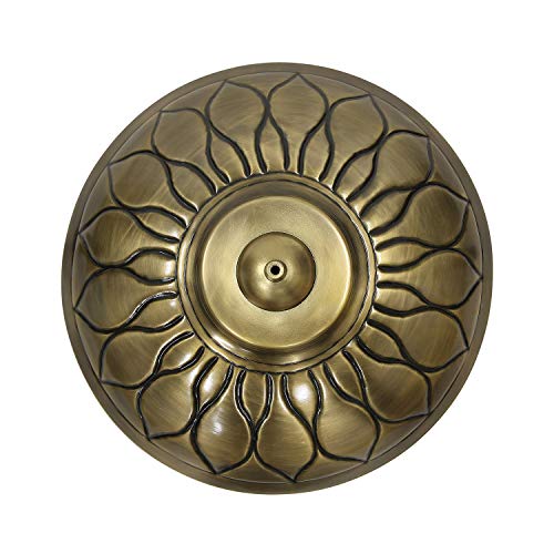 Achla Designs Red African Daisy Birdbath- Rail Mount Bracket