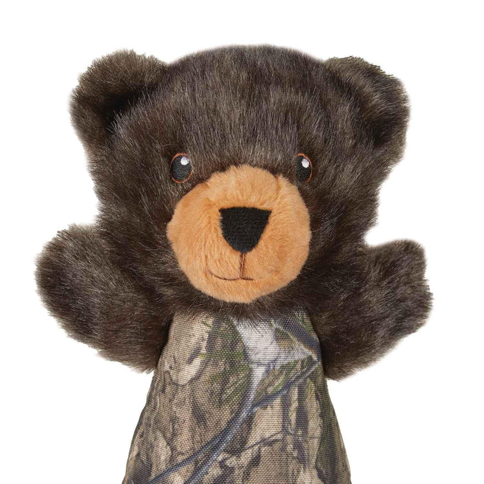 MOSSY OAK REALISTIC PLUSH W/BALLISTIC BELLY BEAR