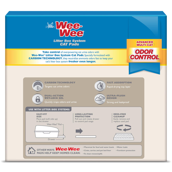 WEE-WEE LITTER BOX SYSTEM CAT PADS