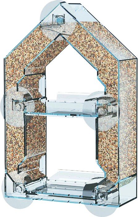 AUDUBON SNEAK-A-PEAK WINDOW SEED FEEDER