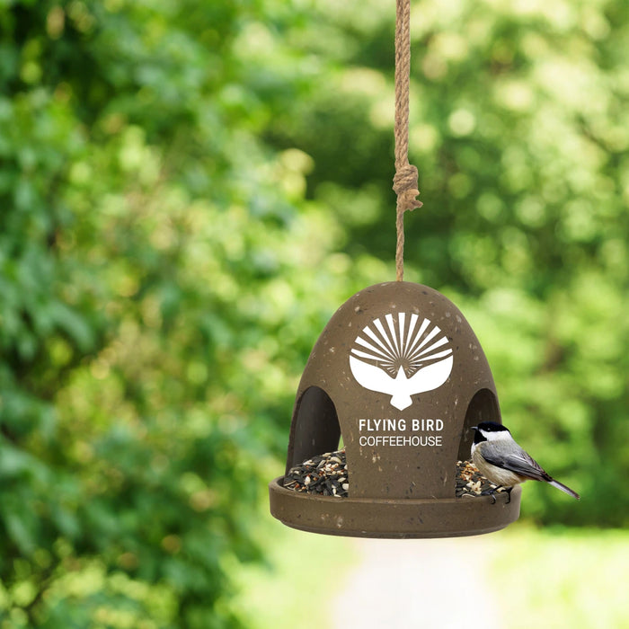 AUDUBON RECYCLED COFFEE BEAN FLY-THRU FEEDER
