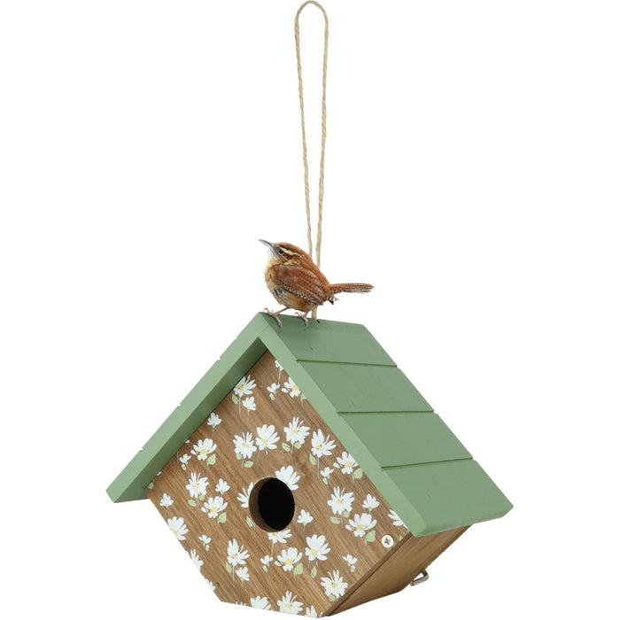DECORATIVE WREN HOUSE - SPRINGWOOD DAISY