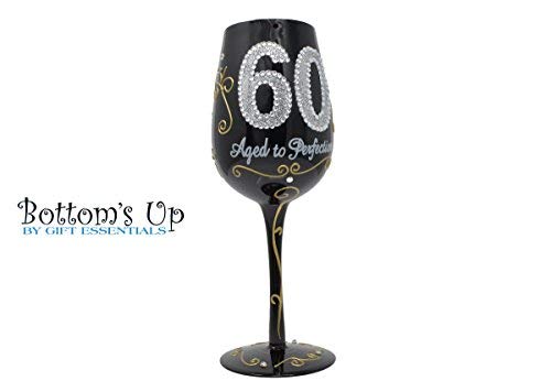 60 Aged to Perfection Wine Glass