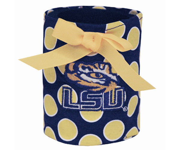 LSU Koolie (Foam) Polka Dot
