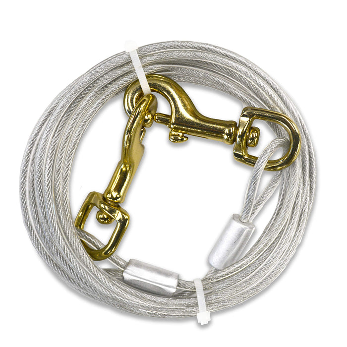FOUR PAWS WALK-ABOUT TIE-OUT CABLE HEAVY WEIGHT