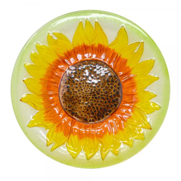 Sunflower Bird Bath