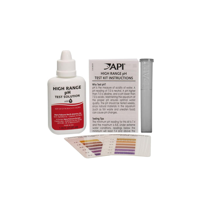 API HIGH RANGE PH TEST KIT FOR FRESH & SALTWATER