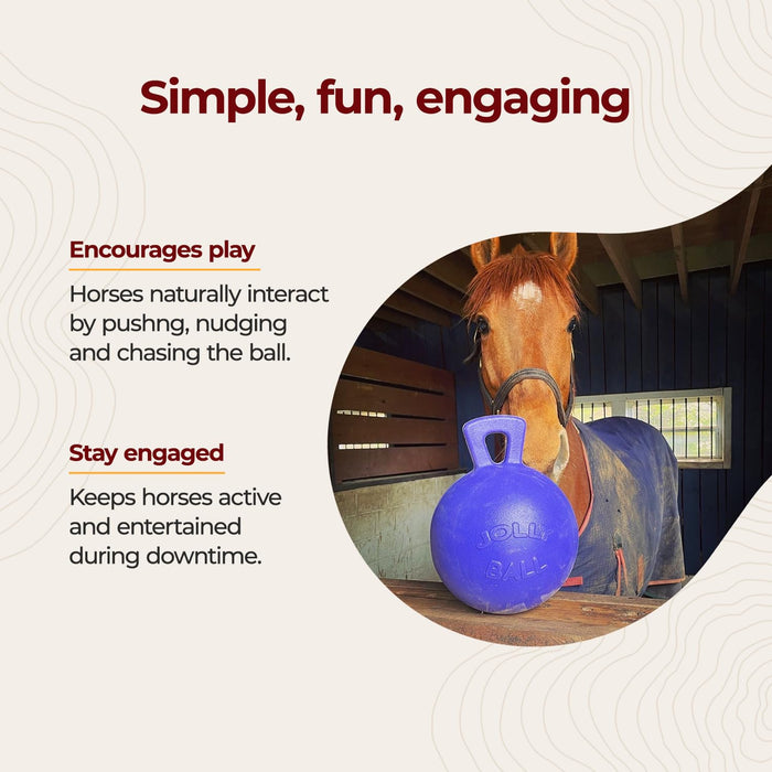 JOLLY PETS TUG-N-TOSS BALL