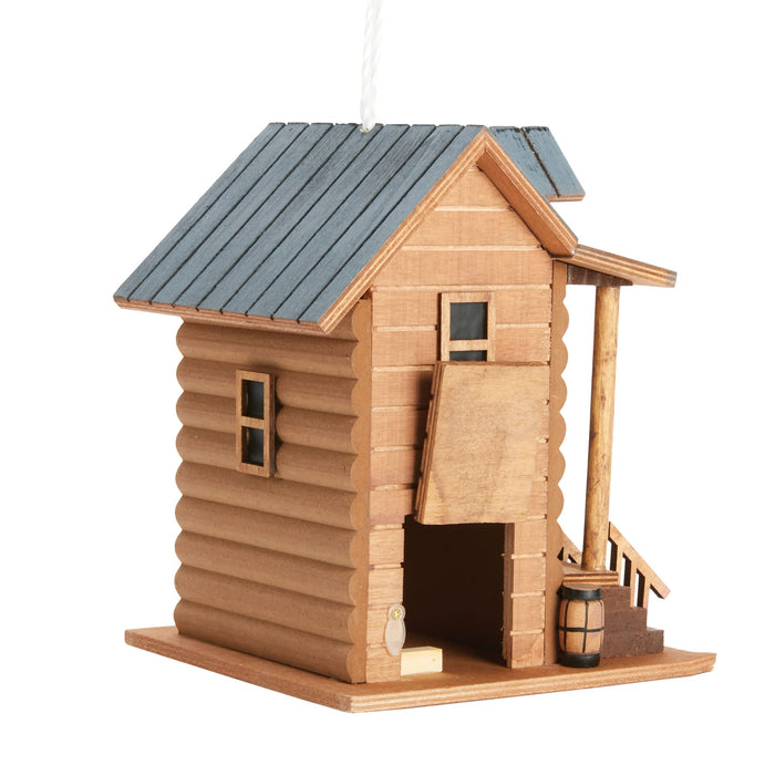 Log Cabin Birdhouse